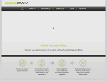 Tablet Screenshot of beepay.mobi
